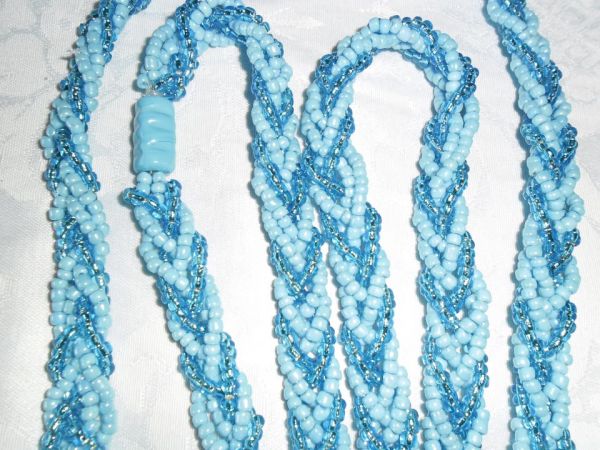 Trança de 5 fios Azul claro